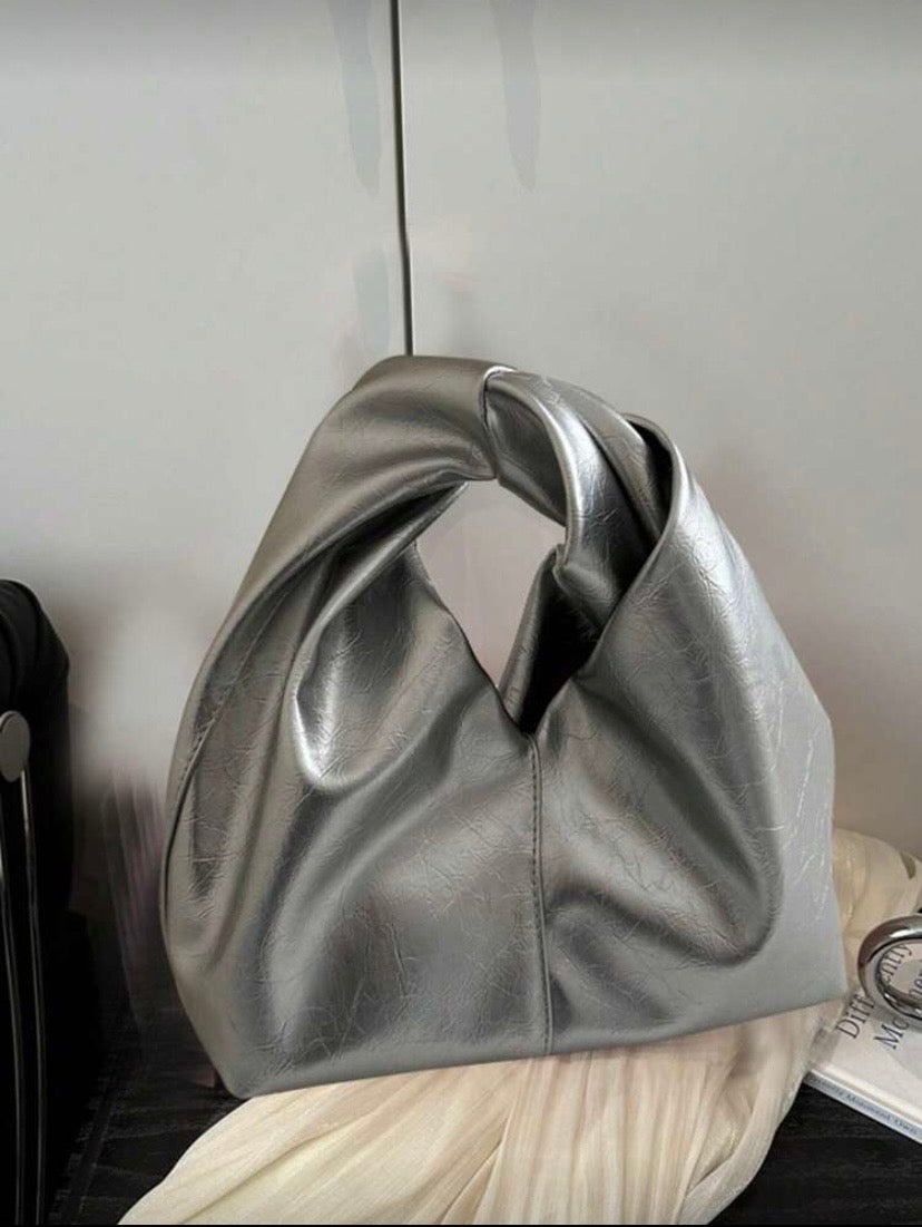 Sac à main femme design nuage, sac porté sous le bras à bandoulière plissée haut de gamme 👜