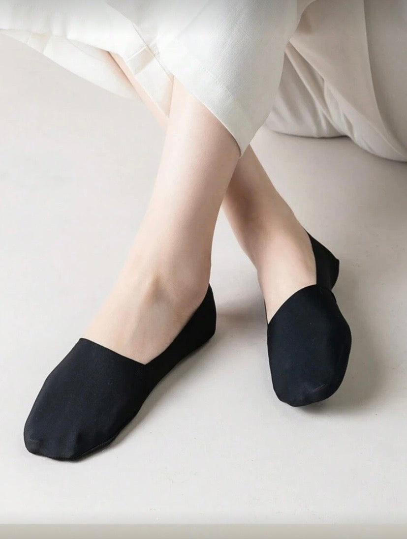 Lot de 5 Paires de Chaussettes Invisibles Homme, Fines, Sans Coutures, Antidérapantes pour Usage Quotidien