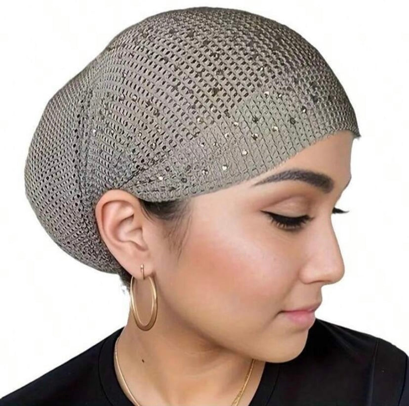 Turban Femme Élastique à Strass – Léger et Élégant, Style Moderne