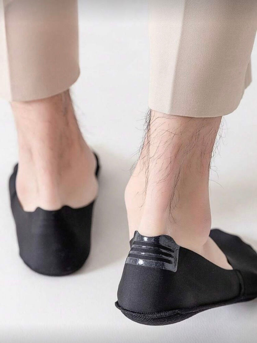 Lot de 5 Paires de Chaussettes Invisibles Homme, Fines, Sans Coutures, Antidérapantes pour Usage Quotidien