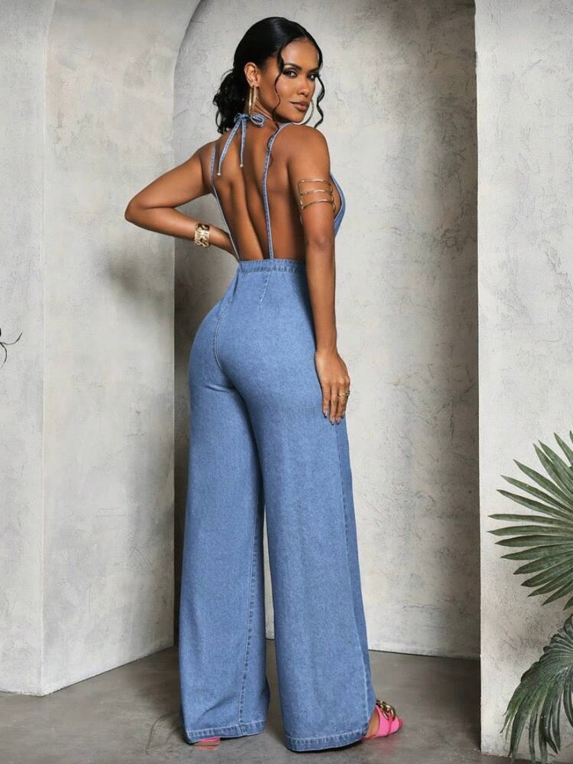 Salopette & Combinaison en Denim pour Femme