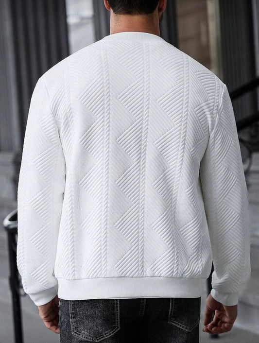 Veste Homme Zippée Col Baseball – Style Casual Estival