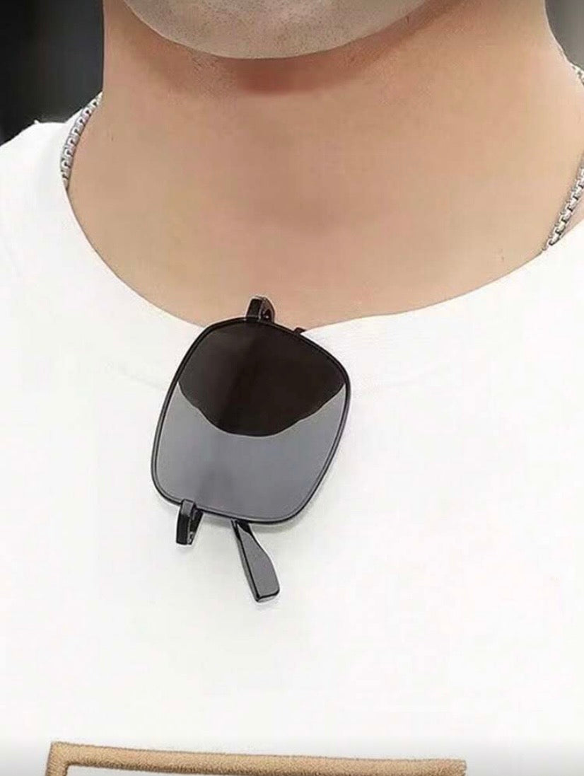 Lunettes Noires Pliables, Style Urbain Polyvalent pour Conduite, Plage et Voyages