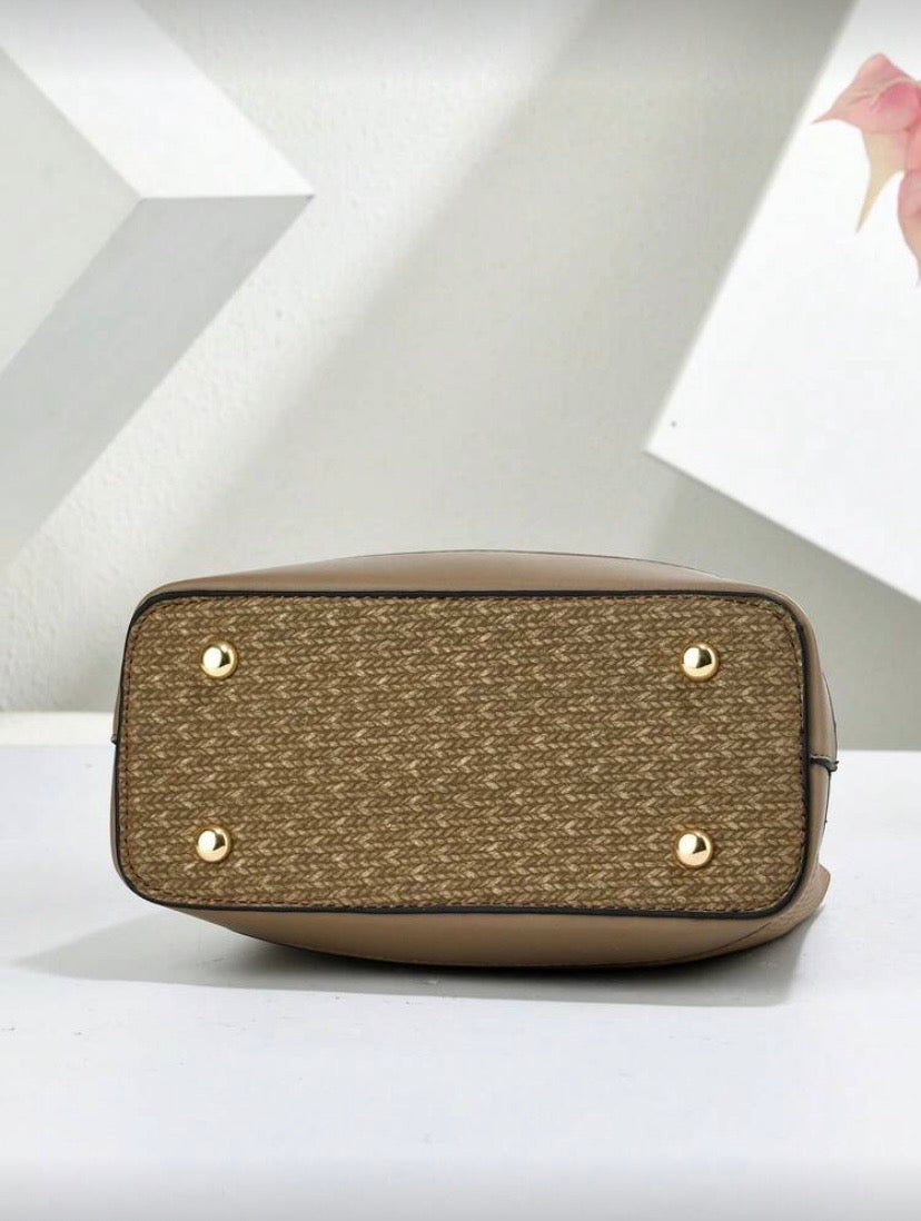 Set sac seau polyvalent pour femme, sac à bandoulière élégant à porter épaule ou croisé, grande capacité 👜