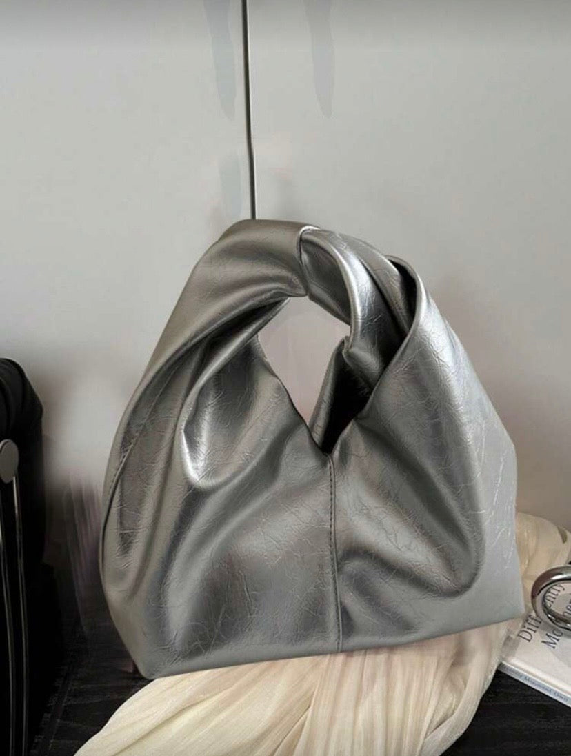 Sac à main femme design nuage, sac porté sous le bras à bandoulière plissée haut de gamme 👜